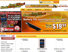Tablet Screenshot of everything4blackberry.com